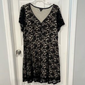 Torrid Lace Fit and Flare Dress